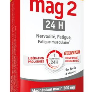 Mag2 24H - Magnésium marin 300mg - 40 comprimés