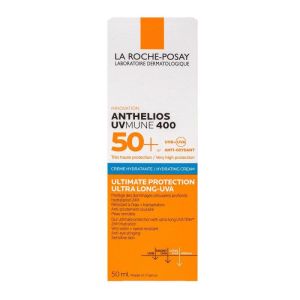 Crème solaire spf50 peaux sensibles Anthelios 50 mL La Roche Posay