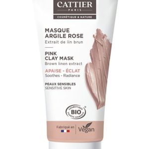 Cattier Mini Masque Argile Rose 30 mL