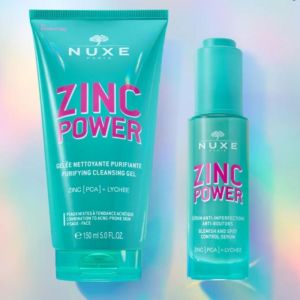 Nuxe Zinc power Gelée Nettoyante Purifiante 150 mL