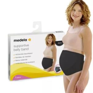 Medela Bandeau de Maintien Ventre Noir Taille XL