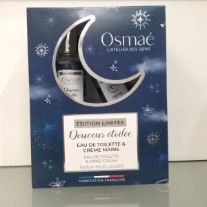 Osmae Coffret Douceur Etoilée - Eau de toilette Musc poudrée 30 mL & Crème mains 30 mL