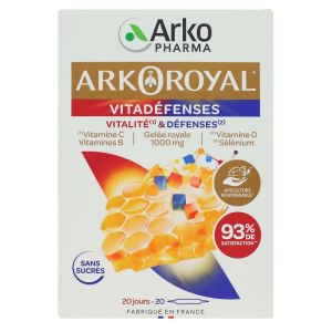 Arkoroyal Vitadefenses 1000Mg X20Amp