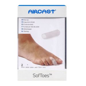 AIRCAST Softoes Capuchon Orteil 2 exemplaires