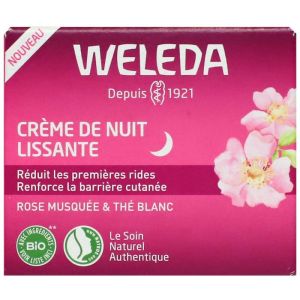 Weleda Cr Nuit Rose Musq/The Blanc 40Ml