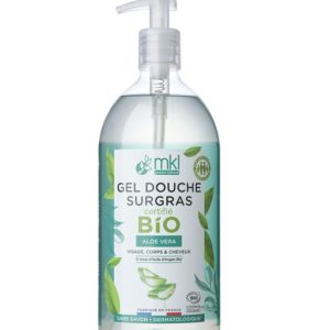 Mkl Gel Douche Bio 1L Aloe Vera