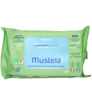 Mustela Lingettes Nett Compost Parf 60