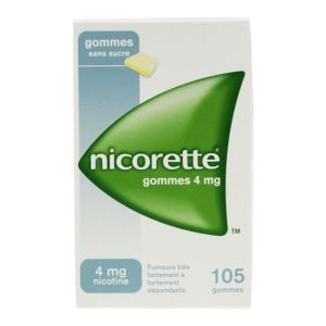 Nicorette 4Mg S/Suc Gom Bt105