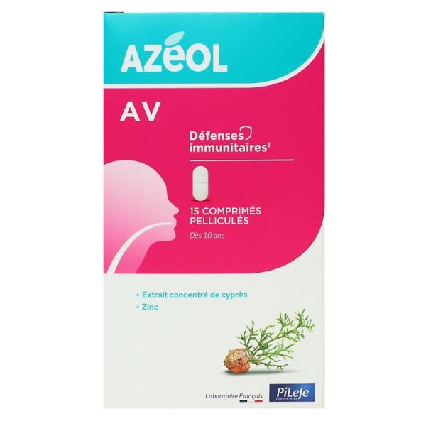 Azeol AV Défenses immunitaires - 15 comprimés