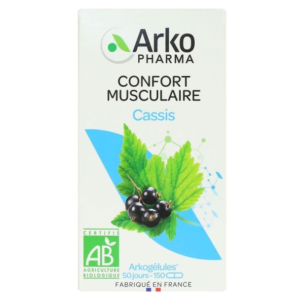 Arkogelules Cassis Bio Fl150 Gelu