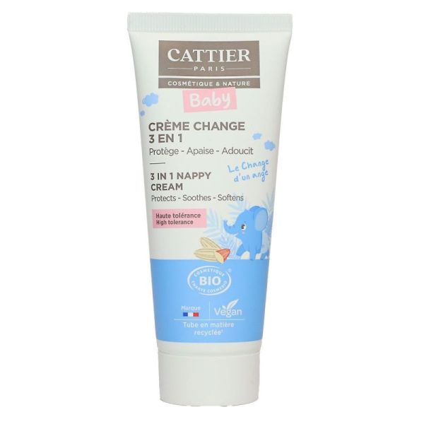 Baby crème change 3en1 bio 75ml