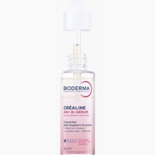 Bioderma Créaline AR+ Bi-sérum Antirougeurs et Anti-rides - flacon 30 mL