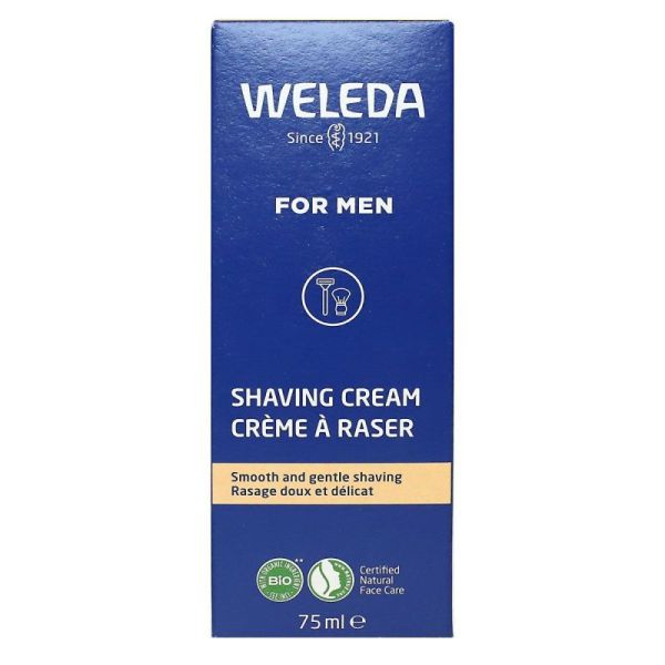 Weleda Crème à raser peaux sensibles 75 mL