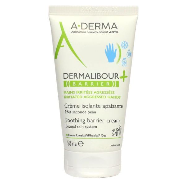 A-DERMA Crème isolante DERMALIBOUR+ BARRIER 50mL