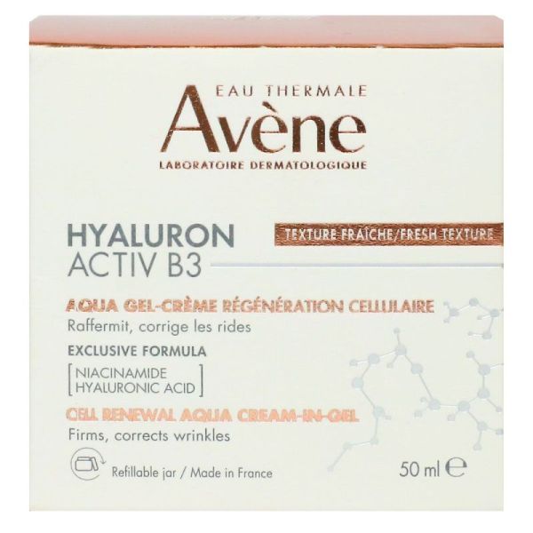 Avene Hyaluron Activ B3 Aqua Gel Cr 50Ml