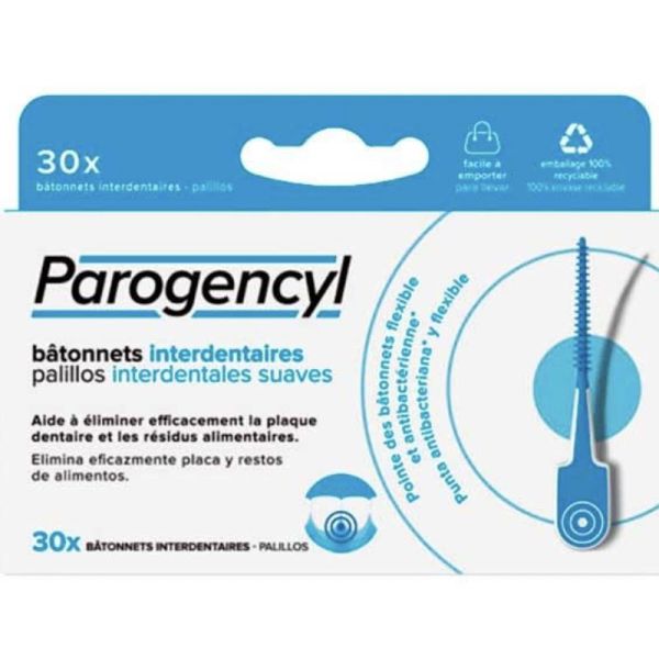 Parogencyl Batonnets Interdentaires 30