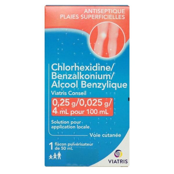 Chlor/Benzalko/Alc.vic Fl50Ml