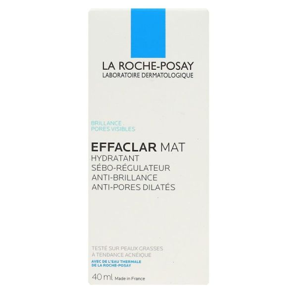 La Roche Posay Effaclar mat: hydratant sébo-régulateur