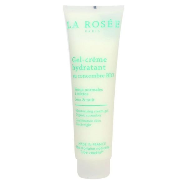 La Rosée Gel-Crème hydratant visage  peaux normales à mixtes Concombre 60 mL