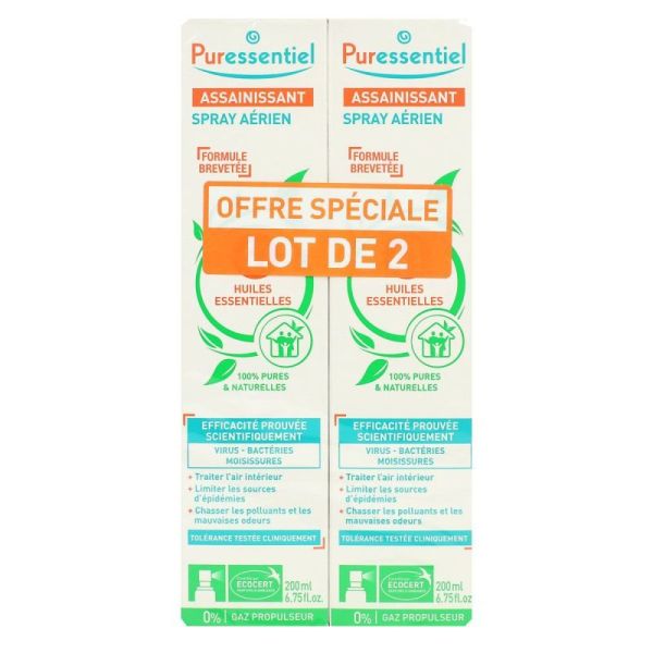 Puress Assainissant Duo Spray 200Ml