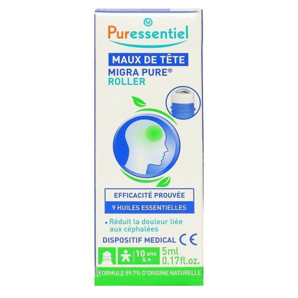 Puressentiel Roller Maux De Tete 9 He 5Ml