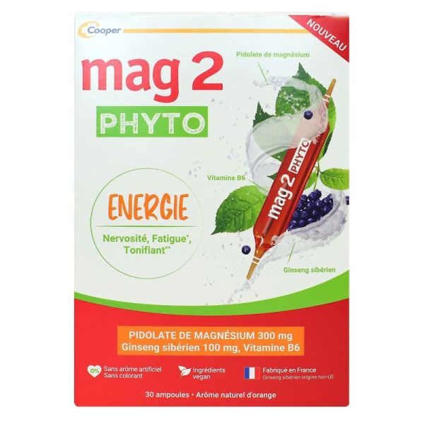 Mag2 Ampoules Phyto Energie X15