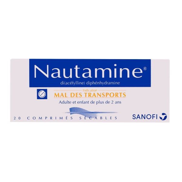 Nautamine Mal des Transports Comprimés Bt20