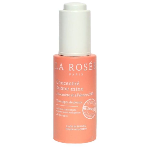 La Rosée Concentré Bonne Mine Carotte/Abricot 30 mL