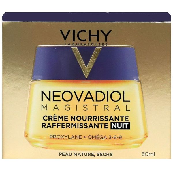 Vichy Neovadiol Post-Ménopause Crème Nuit Relipidante Raffermissante 50 mL