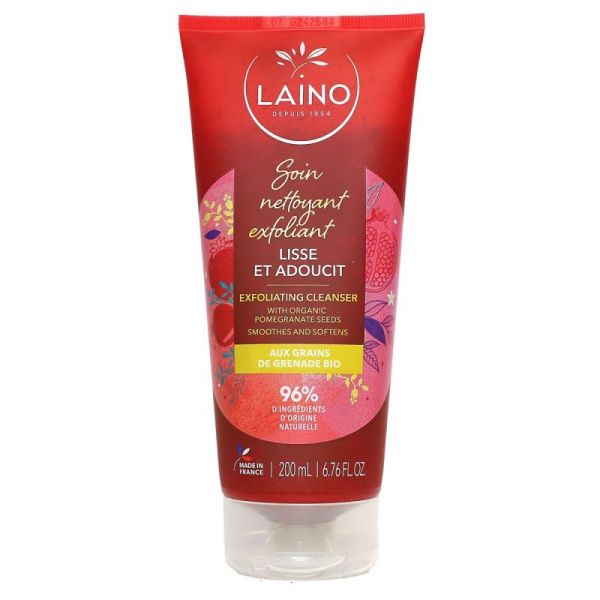 Laino Soin Nettoy Exfolian Grena Tbe200ml