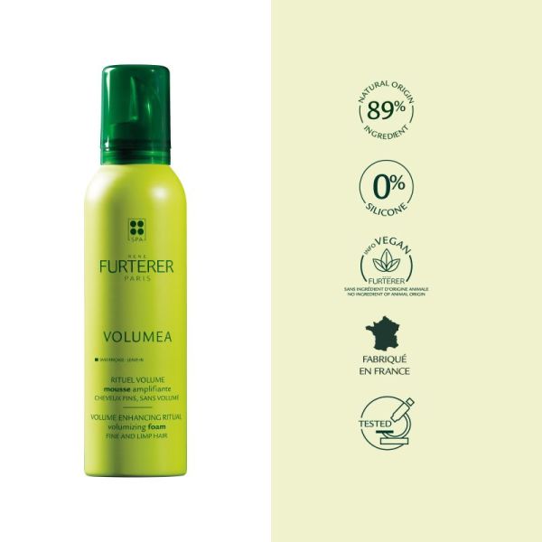 René Furterer Volumea Mousse amplifiante sans rinçage - Volume - Cheveux fins - 200 ml