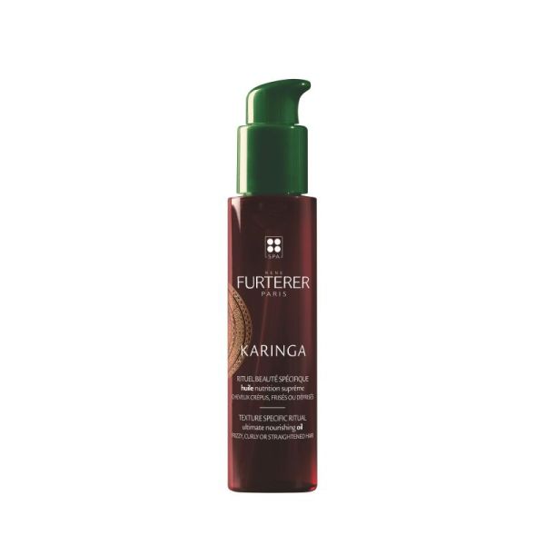 René Furterer Karinga Huile Nutrition suprême - Soin profond - Cheveux crépus, afro - 100 ml