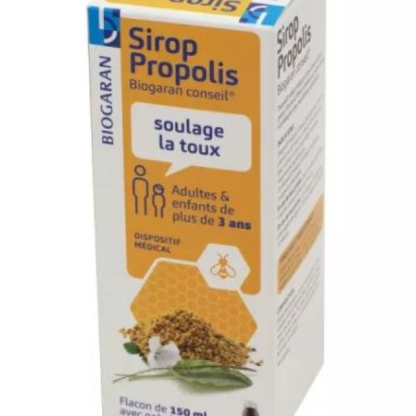 Biogaran Sirop Propolis Flacon 150mL