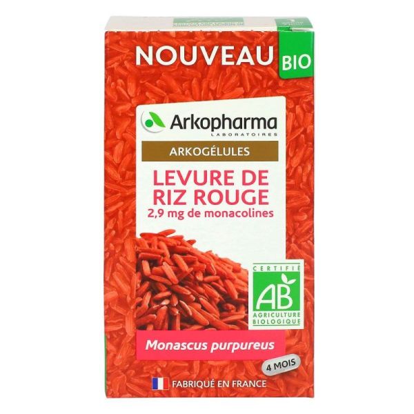 Levure Riz Rouge 120Vg Bio