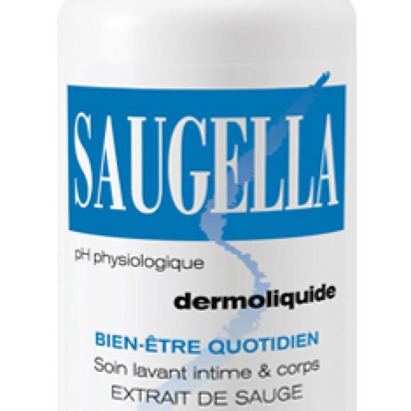 Saugella Dermoliquide Soin lavant intime & corps 250mL