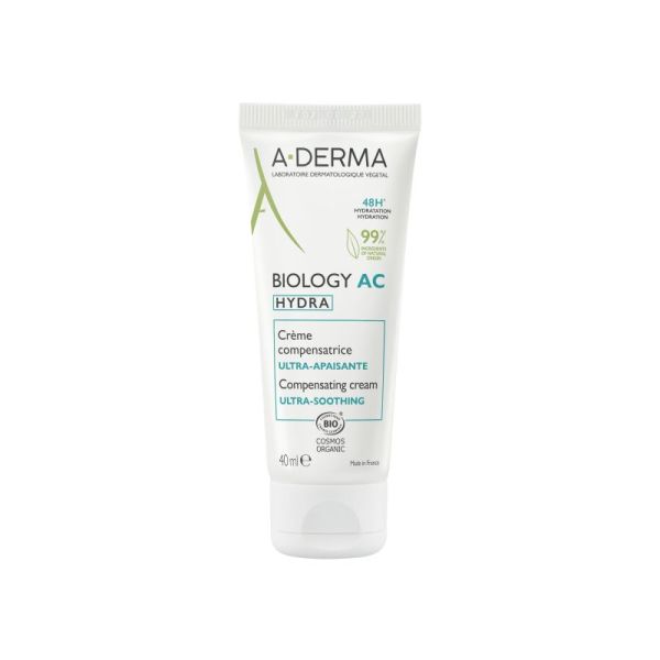 A-Derma Biology Ac Hydra Crème Compensatrice 40mL