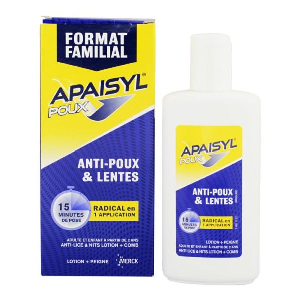 Poux Apaisyl Xpress 200Ml Shamppeigne