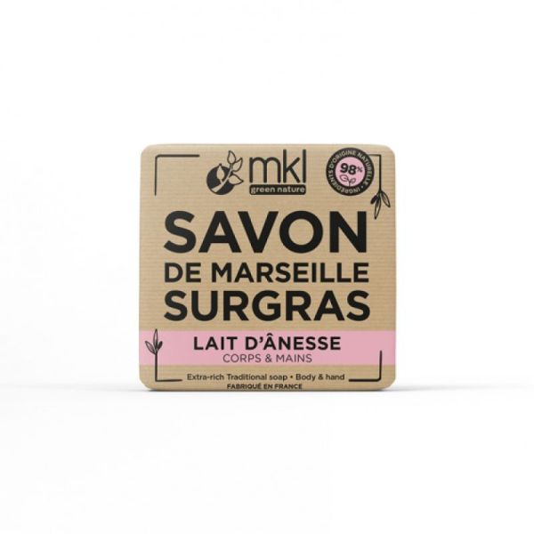 MKL Savon de Marseille Surgras - Lait d'ânesse - 100g