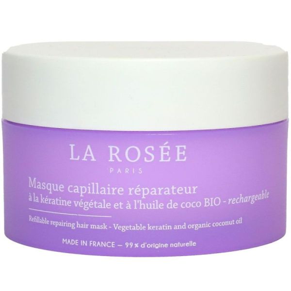 La Rosée Masque Capillaire Rechargeable Pot 200g