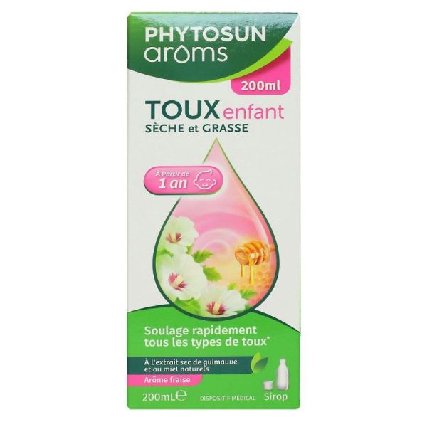 Phytosun Aroms Sirop Toux Enfant 200Ml