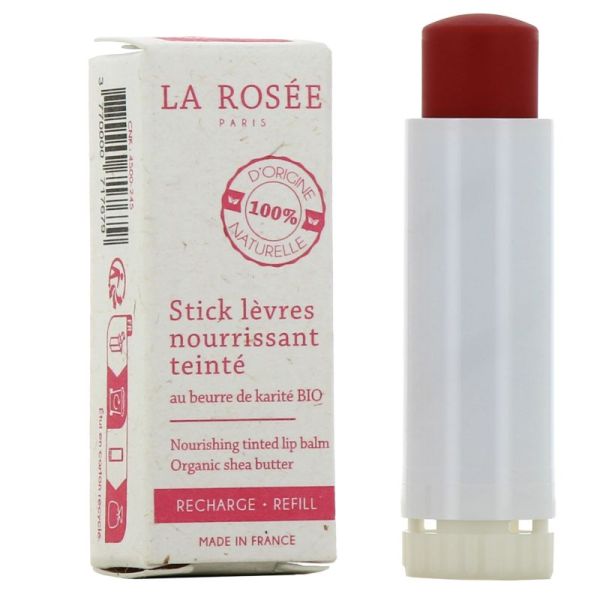 La Rosee Stick Lèvres Nourrissant teinté Rechargeable 4,5g