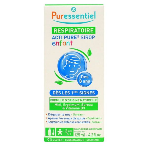 Puress Respi Sirop Acti Pure Enfant 125Ml