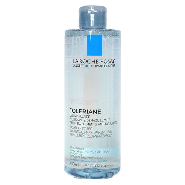 Eau micellaire peau réactive anti-rougeurs La Roche Posay 400 mL