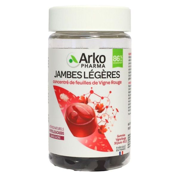 Gummies Phyto Vigne Rouge Arkopharma Boîte de 60