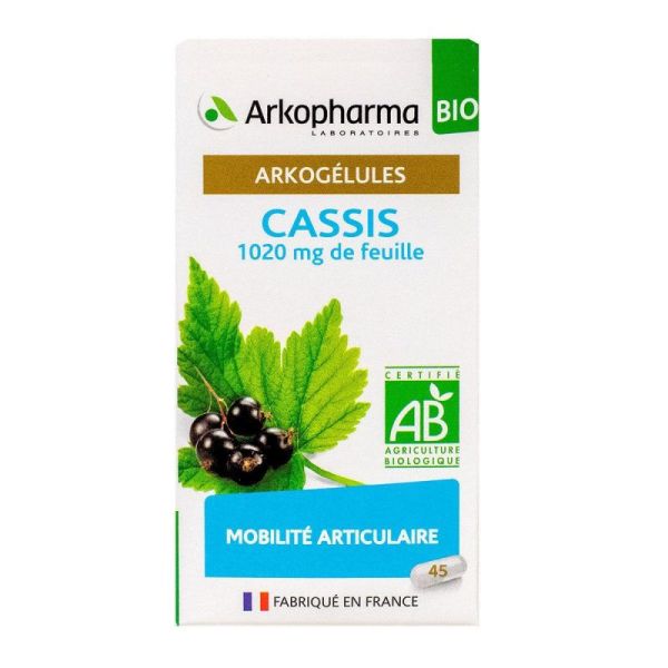 Arkopharma Cassis Bio Boite 45 gélules