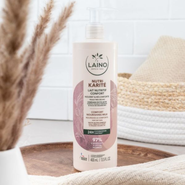 Laino Lait Nutritif Confort Karité 400mL