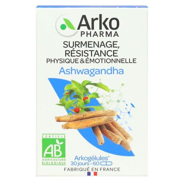 Ashwagandha Arkogelul 60Vg Bio